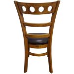 2 Solid Wood Restaurant Chair Brown Dubai Sharjah Abu Dhabi