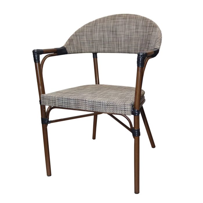 0654734 Classical Outdoor Garden Chair Light Brown Dubai Sharjah Abu Dhabi