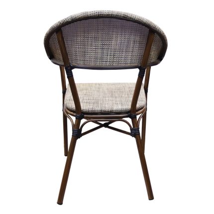 0654735 Classical Outdoor Garden Chair Light Brown Dubai Sharjah Abu Dhabi