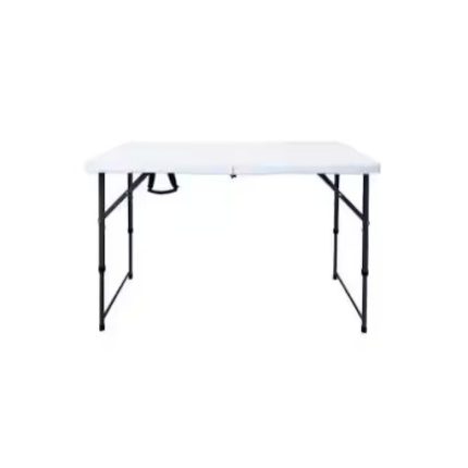 Folding Table 120x60cm White Dubai Sharjah Abu Dhabi
