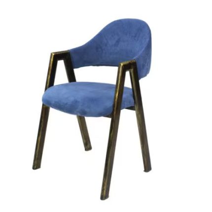 0632508 Premium Dining Chair Blue Black Dubai Sharjah Abu Dhabi