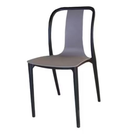0632415 Modern Armless Fiber Plastic Dining Chair Dubai Sharjah Abu Dhabi