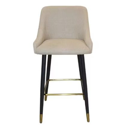 0634988 Modern Fabric High Bar Chair Grey Dubai Sharjah Abu Dhabi