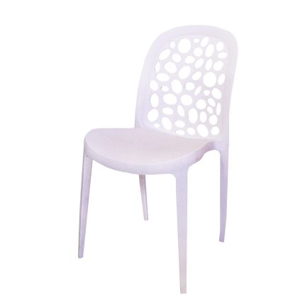 0584049 Modern Light Weight Plastic Armless Chair Dubai Sharjah Abu Dhabi