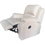 0084162 Recliner Single Seater Off White Dubai Sharjah Abu Dhabi