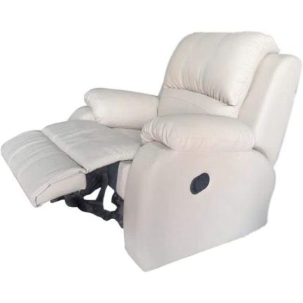 0084162 Recliner Single Seater Off White Dubai Sharjah Abu Dhabi