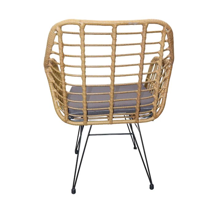 0654773 Classical Outdoor Garden Chair Brown Dubai Sharjah Abu Dhabi