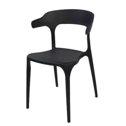 0372730 Fancy Curved Backrest Dining Chair Dubai Sharjah Abu Dhabi