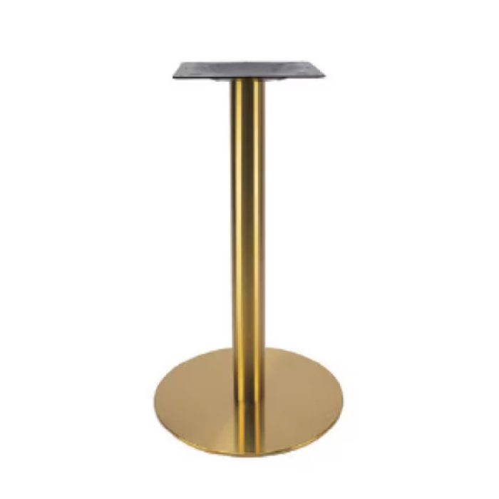 22 Brushed Finish Table Leg Gold Dubai Sharjah Abu Dhabi