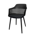 Modern Fiber Plastic Chair With Fabric-Seat Dubai Sharjah Abu- Dhabi