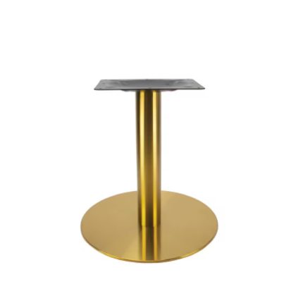 0636236 Brushed Finish Short Table Leg Gold Dubai Sharjah Abu Dhabi