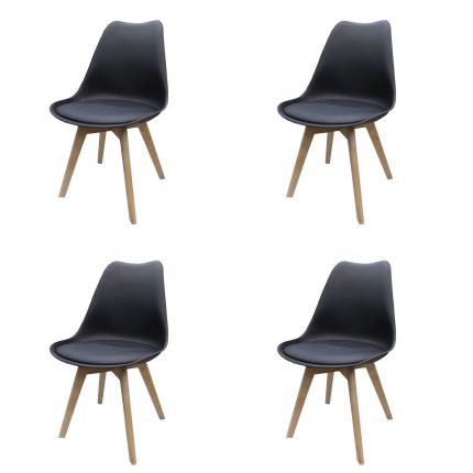 0664005 Modern Dining Chair Set Of 4 Pcs Dubai Sharjah Abu Dhabi