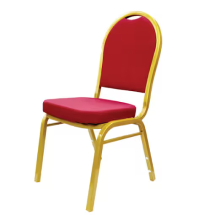 Classical Armless Banquet Chair Red Dubai Sharjah Abu Dhabi