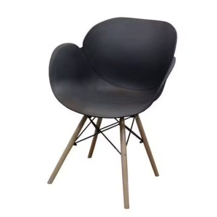 0588872 Fiber Plastic Dining Room Chair-With Armrest Dubai Sharjah Abu Dhabi