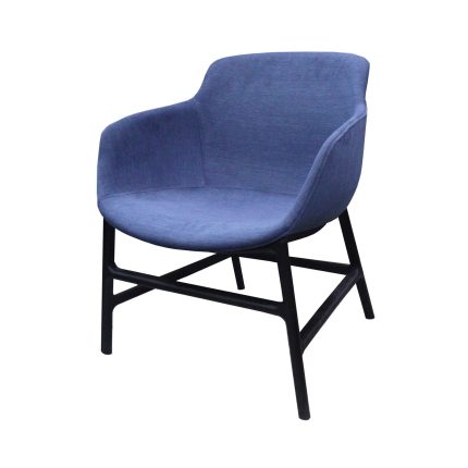 0664041 Fabric Dining Chair With Powder Coated Metal Legs Dubai Sharjah Abu Dhabi