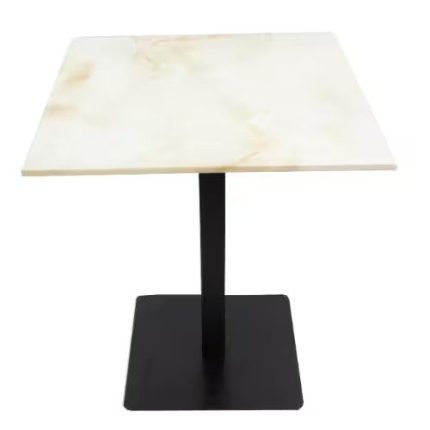 0315041 Marble Top Powder With Steel Base Table Off White Black Dubai Sharjah Abu Dhabi