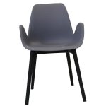 Fabric Plastic Chair With Metal Legs Dubai Sharjah Abu Dhabi