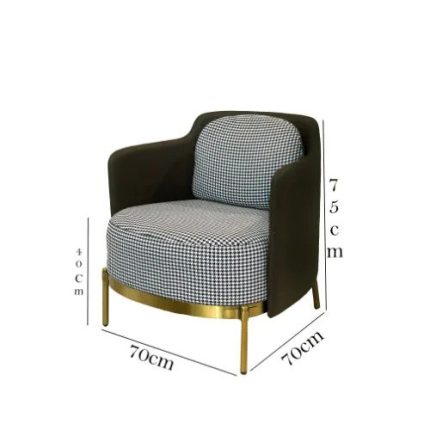 0402066 Luxury Arm Chair Dubai Sharjah Abu Dhabi