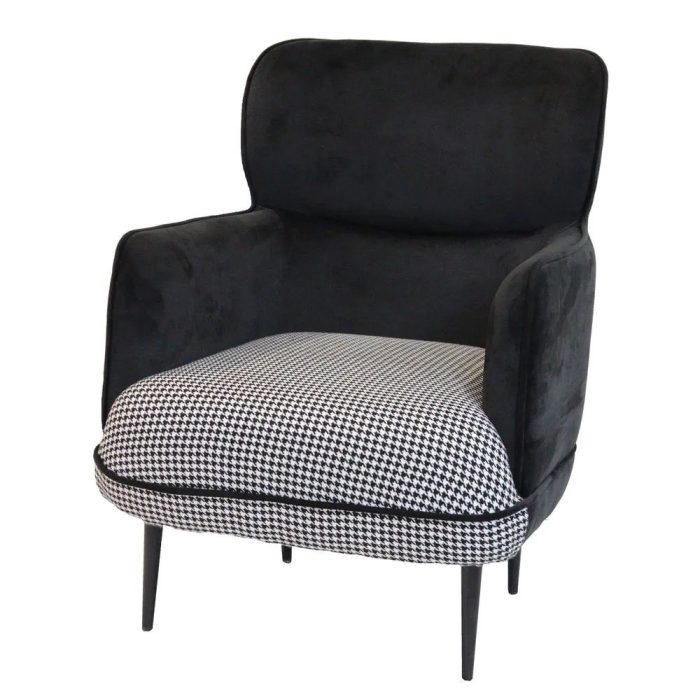 0539045 Luxury Fabric Armchair With Metal Legs Customize Dubai Sharjah Abu Dhabi