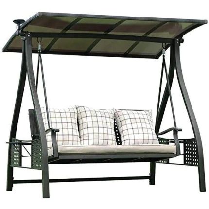 0245826 Swing Chair Cast Aluminum Frame With Pc Board Dubai Sharjah Abu Dhabi