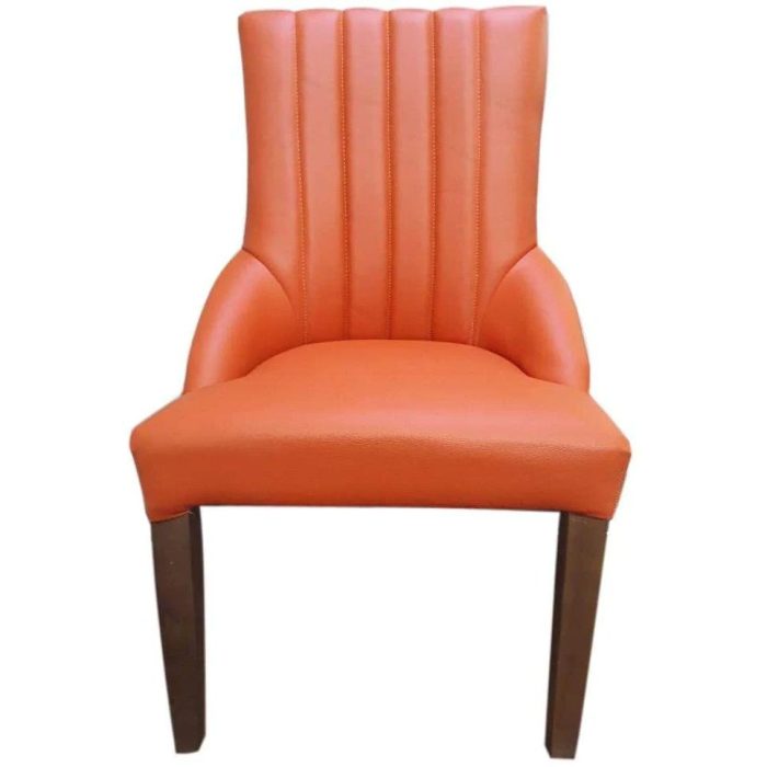 4 Furniture Luxury Dining Chair Orange Dubai Sharjah Abu Dhabi