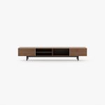 cuba walniut veneer tv cabinet 2 dubai sharjah abu dhabi