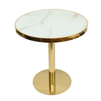 0315045 Tempered Glass Top Table White Dubai Sharjah Abu Dhabi