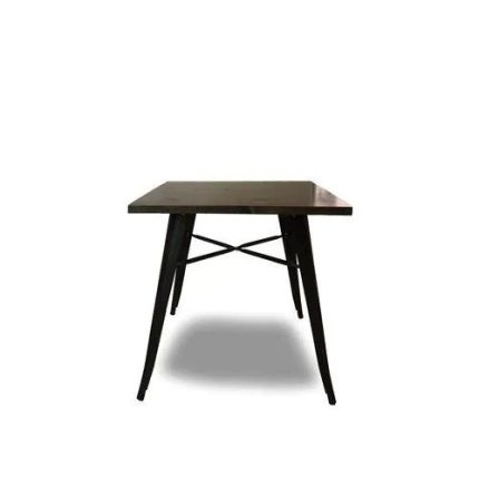 0404488 Steel Table With Flat Leg Brown Dubai Sharjah Abu Dhabi