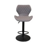 0363139 360 Degree Swivel Bar Stool Grey Dubai Sharjah Abu Dhabi