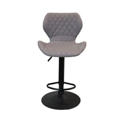 0363139 360 Degree Swivel Bar Stool Grey Dubai Sharjah Abu Dhabi