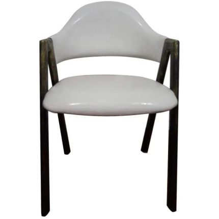 0084298 Coffee Arm Chair With High Density Foam Sitting White Dubai Sharjah Abu Dhabi