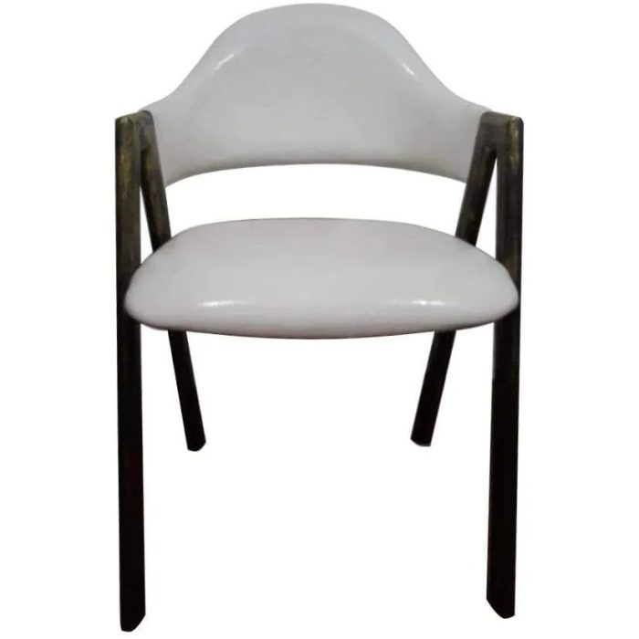 0084298 Coffee Arm Chair With High Density Foam Sitting White Dubai Sharjah Abu Dhabi