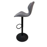 0363141 360 Degree Swivel Bar Stool Grey Dubai Sharjah Abu Dhabi