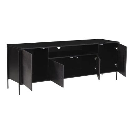 gray black tv stand 5 dubai sharjah abu dhabi