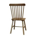 Oiled Walnut Wood Spindle Back Dining Chairs Dubai Sharjah Abu Dhabi