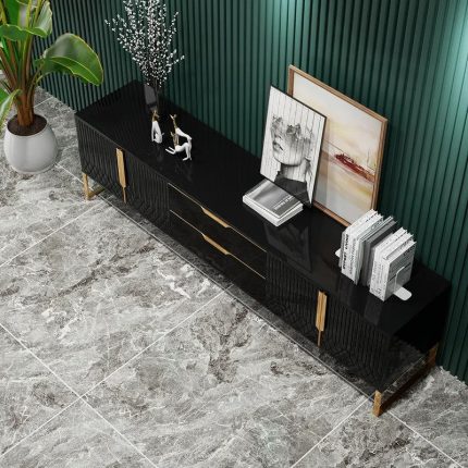 domini modern black tv stand 8 dubai sharjah abu dhabi