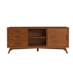 williams 64 Tv stand brown 2 dubai sharjah abu dhabi