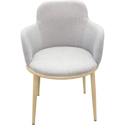 0084306 Home Steel Chair Beige Dubai Sharjah Abu Dhabi