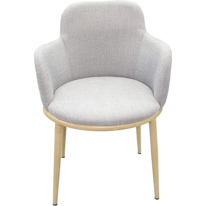 0084306 Home Steel Chair Beige Dubai Sharjah Abu Dhabi