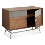 dang tv stand walnut 2 dubai sharjah abu dhabi