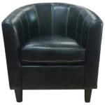 Furniture U-Shape Designed Single Sofa, Black Dubai Sharjah Abu Dhabi