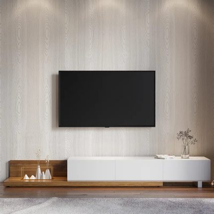 Jame Wood Extendable TV Stand