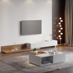 Jame wood extendable tv stand 2 dubai sharjah abu dhabi
