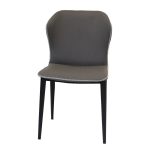 0539057 Stylish Armless Fabric Chair With Metal Legs Dubai Sharjah Abu Dhabi