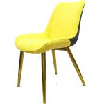 Furniture Wood Chair Yellow Dubai Sharjah Abu Dhabi