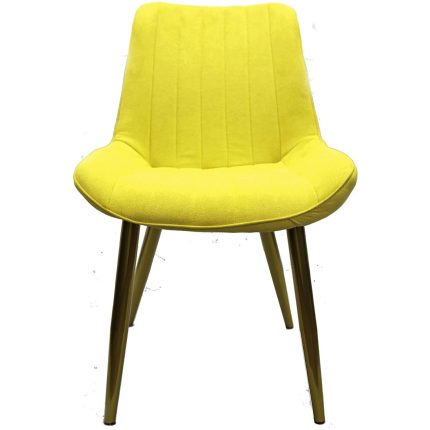 Furniture Wood Chair Yellow Dubai Sharjah Abu Dhabi