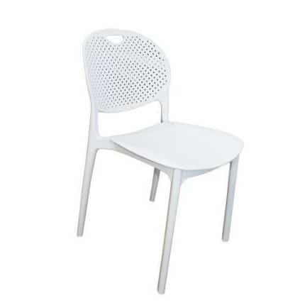 light weight fiber plastic chair white dubai sharjah abu dhabi