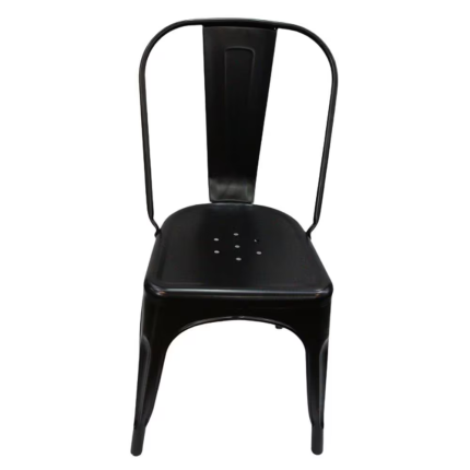 Modern Light Metallic Bar Stool Black Dubai Sharjah Abu Dhabi