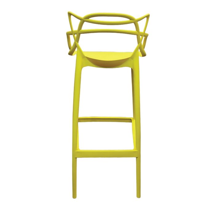 molded bar chair yelllow 1 dubai sharjah abu dhabi