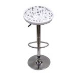 navar premium adjustable bar stool white dubai sharjah abu dhabi